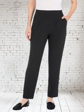 Hilary Radley Pull‑On Pant NWOT | XXL • Black • Stretch Dress Pant • Comfort Fit